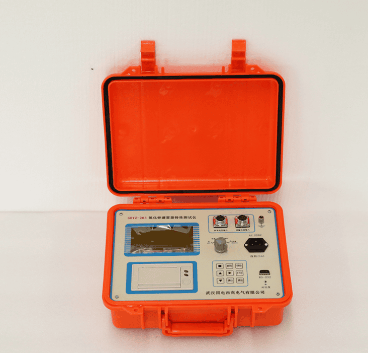 氧化鋅避雷器測試儀實(shí)物圖